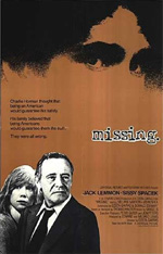 Proiezione del film Missing - Scomparso di C. C. Gavras (1982)